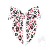 Divine Creations Wee Ones UGA Print on White Bow