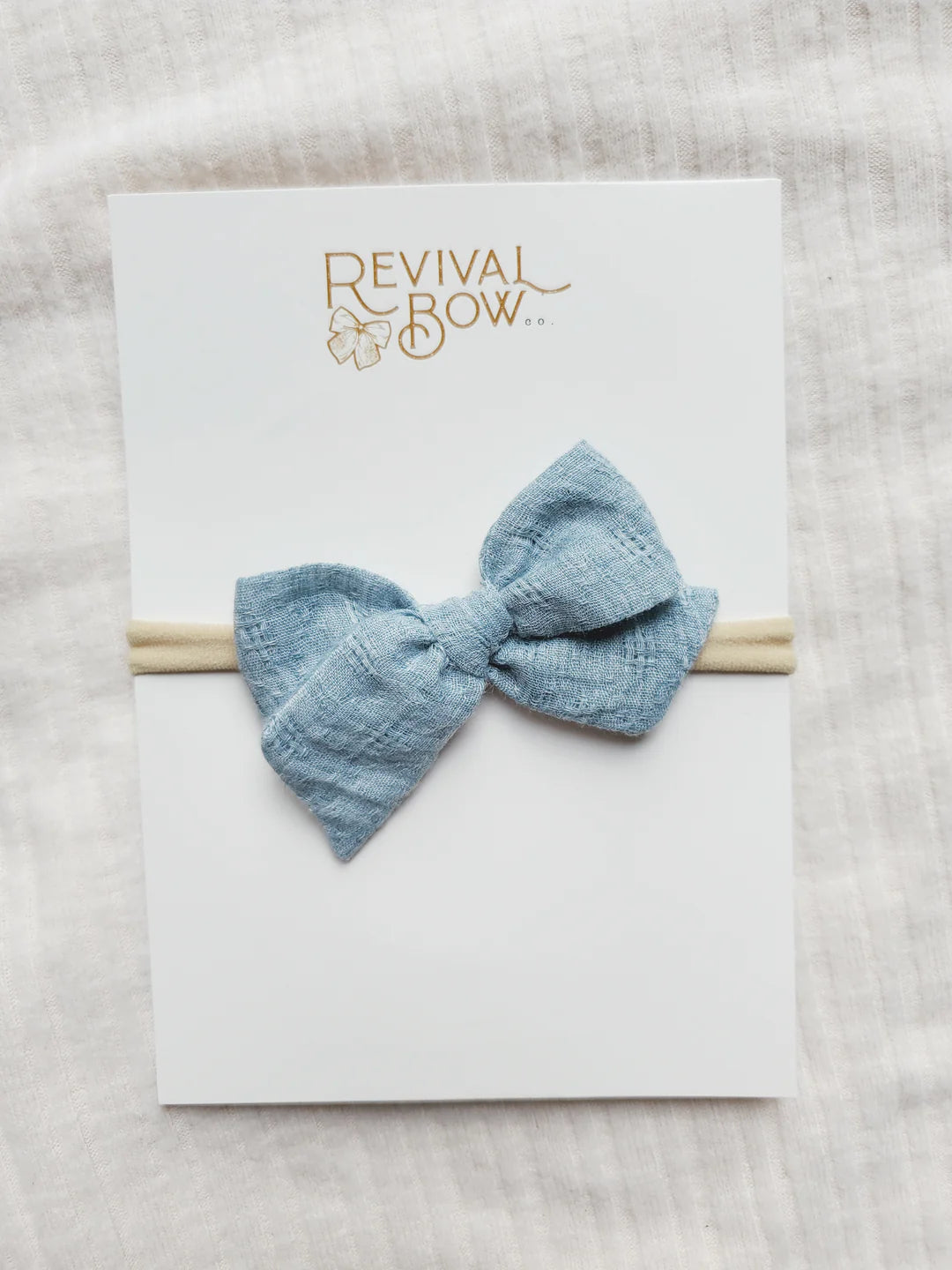 Revival Bow Co. Small Fabric Pinwheel • Oceanside