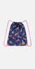 DEUX PAR DEUX Cinched Top Drawstring Bag - Printed Unicorns