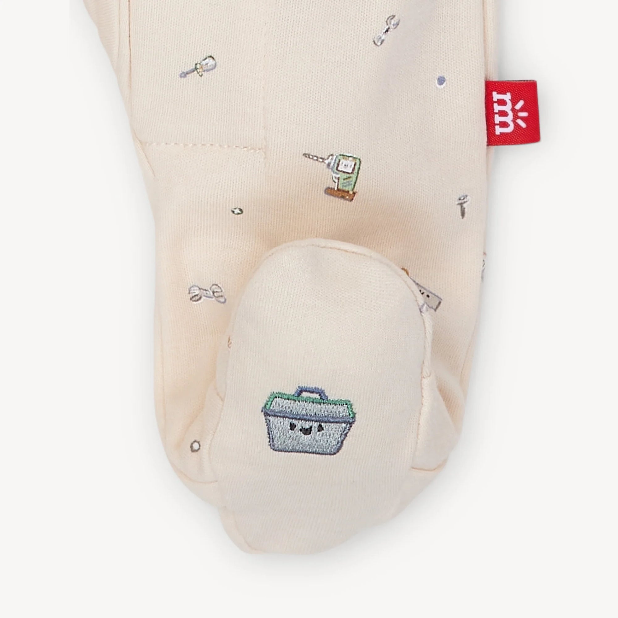 Magnetic Me organic cotton footie- Fix It Friends