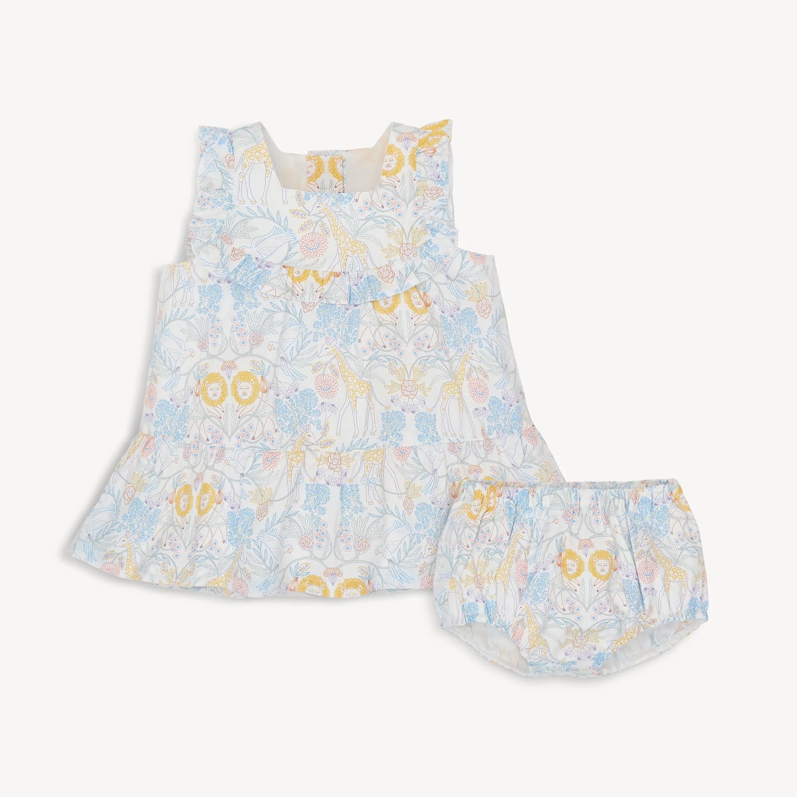 Magnetic Me- Nikki Menagerie Dress and Diaper Cover Set
