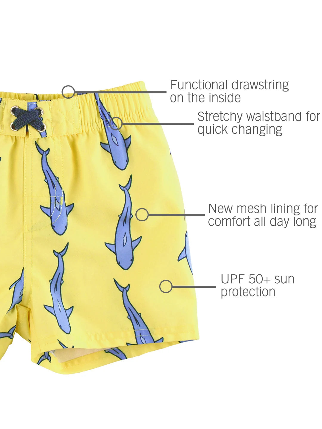 Rugged Butts Jawsome Swim Trunks