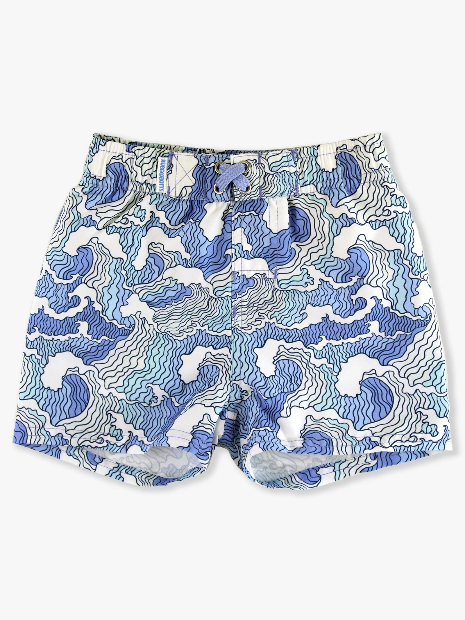 Rugged Butts Ocean Camo Swim Trunks