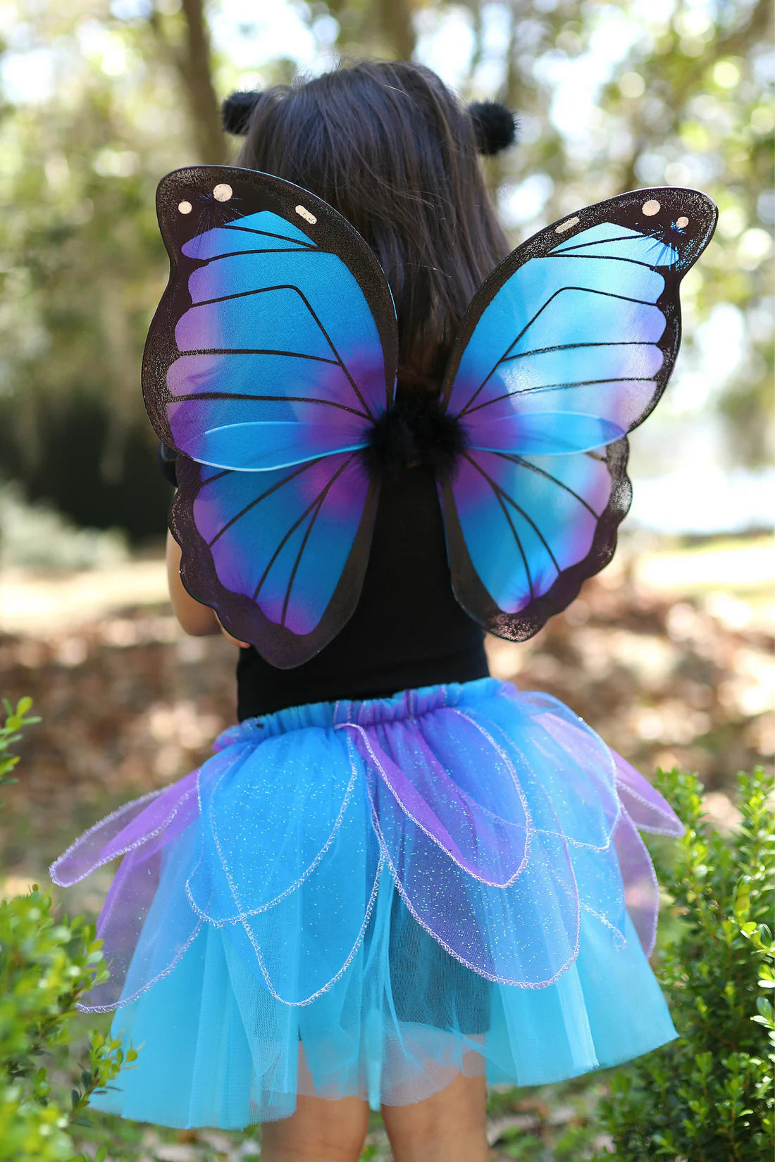 Great Pretender Midnight Butterfly Tutu with Wings &amp; Headband, Size 4-6