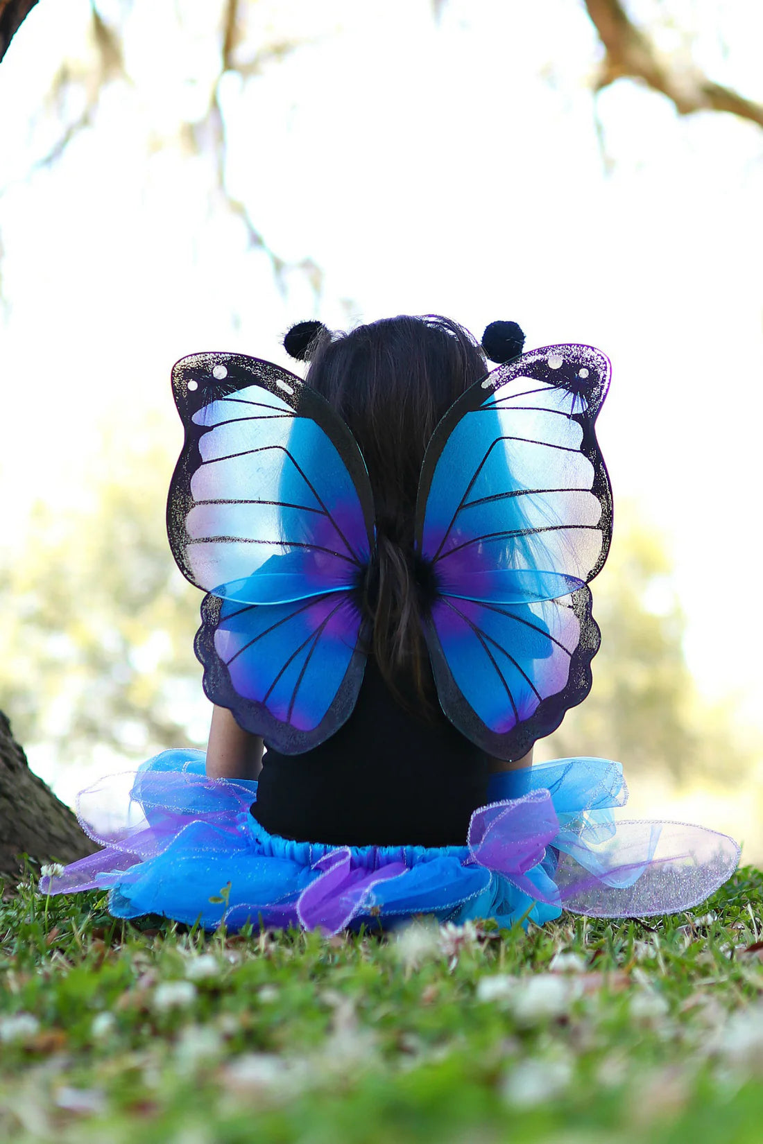 Great Pretender Midnight Butterfly Tutu with Wings &amp; Headband, Size 4-6