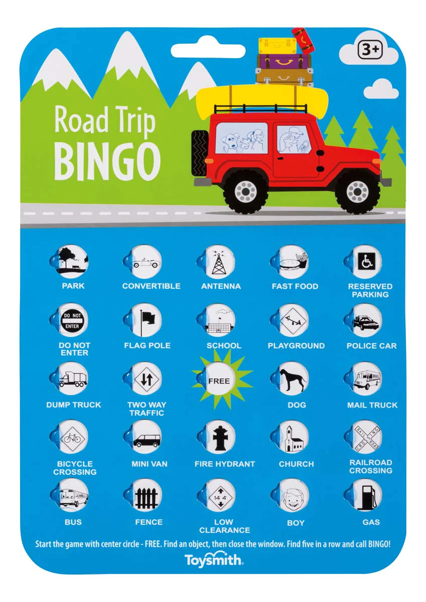 Toysmith Road Trip Bingo