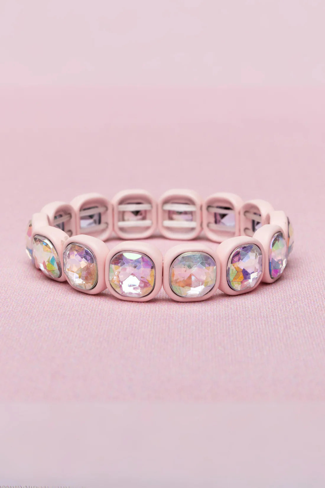 Great Pretenders Boutique Chic Swiftie Pink Gem Bracelet