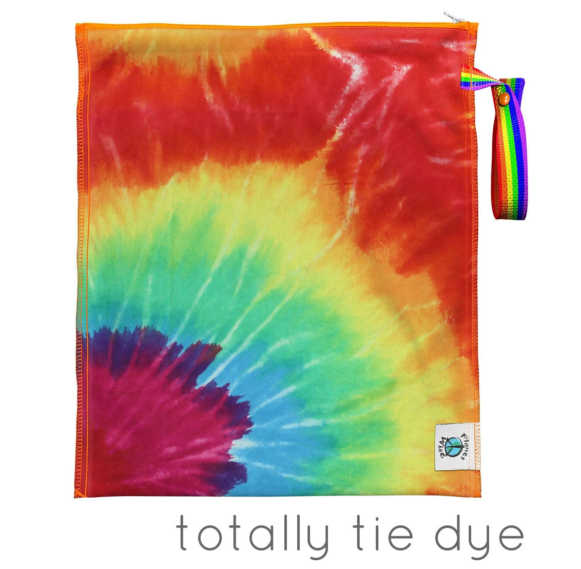 Planet Wise Medium Lite Wet Bag - Totally Tie Dye