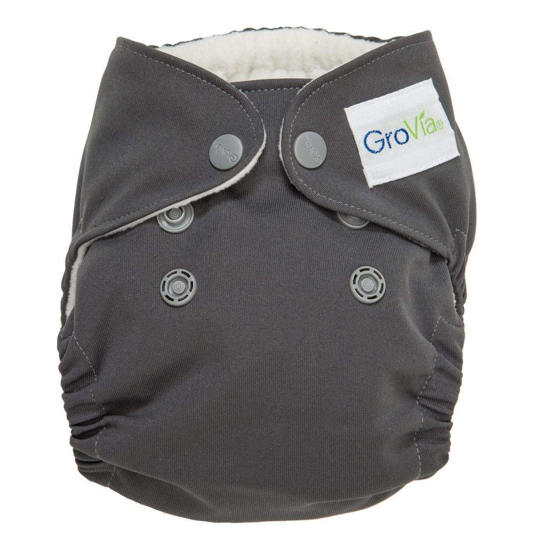 GroVia Newborn All in One Cloth Diaper - Cloud