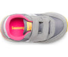 Saucony Baby Jazz Hook and Loop - Grey / Pink