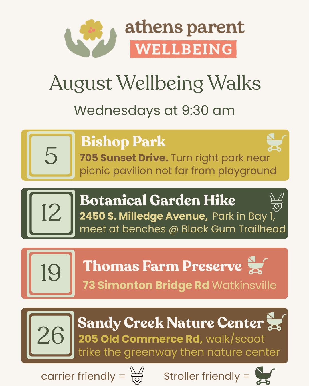 Wednesday Wellbeing Walk