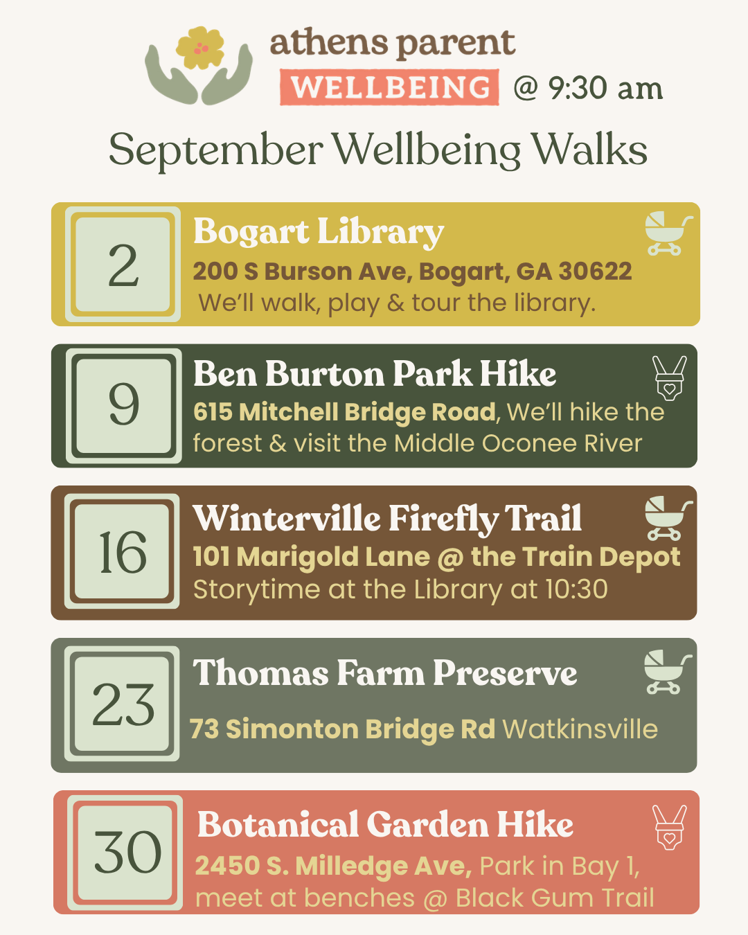 Wednesday Wellbeing Walk