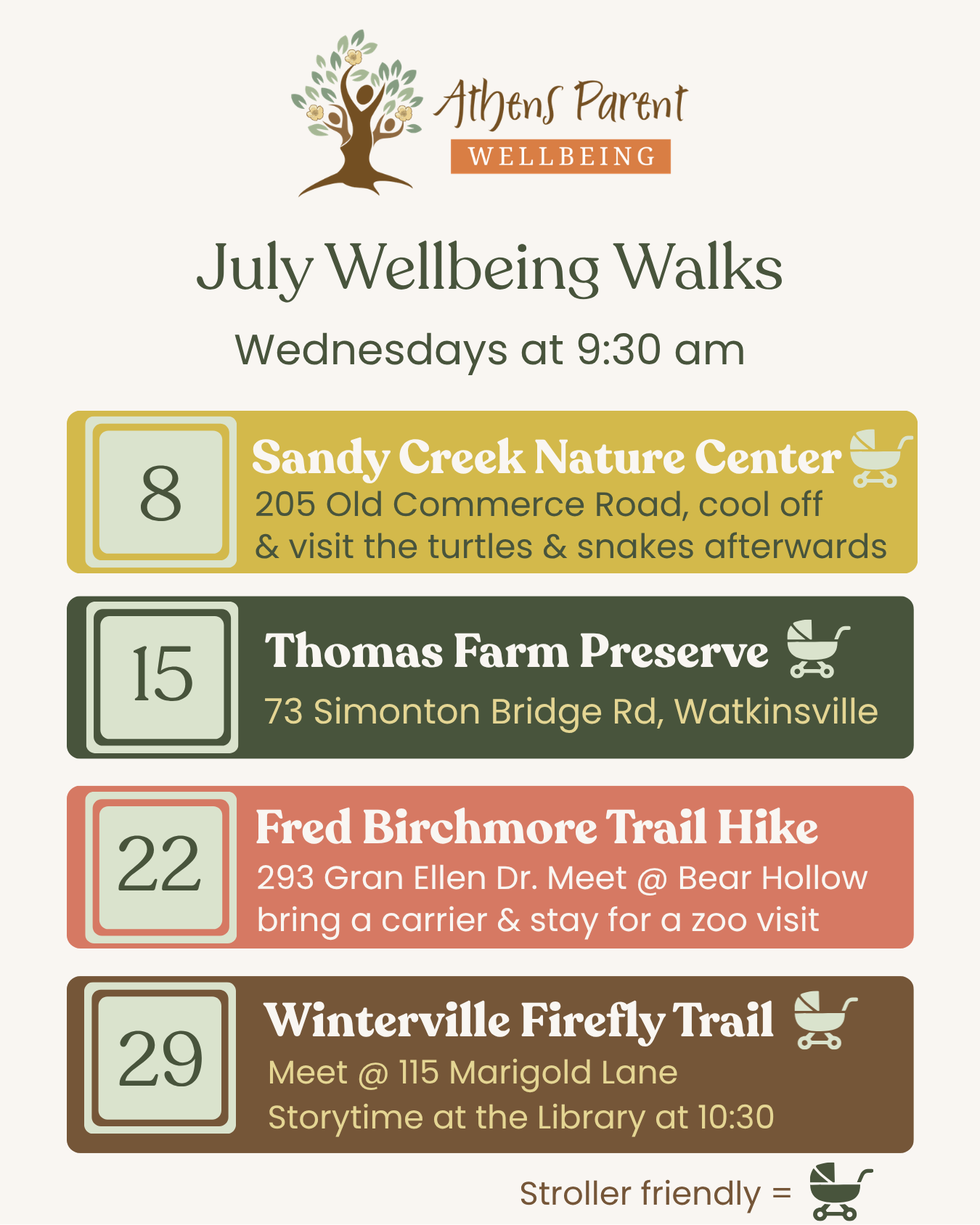 Wednesday Wellbeing Walk