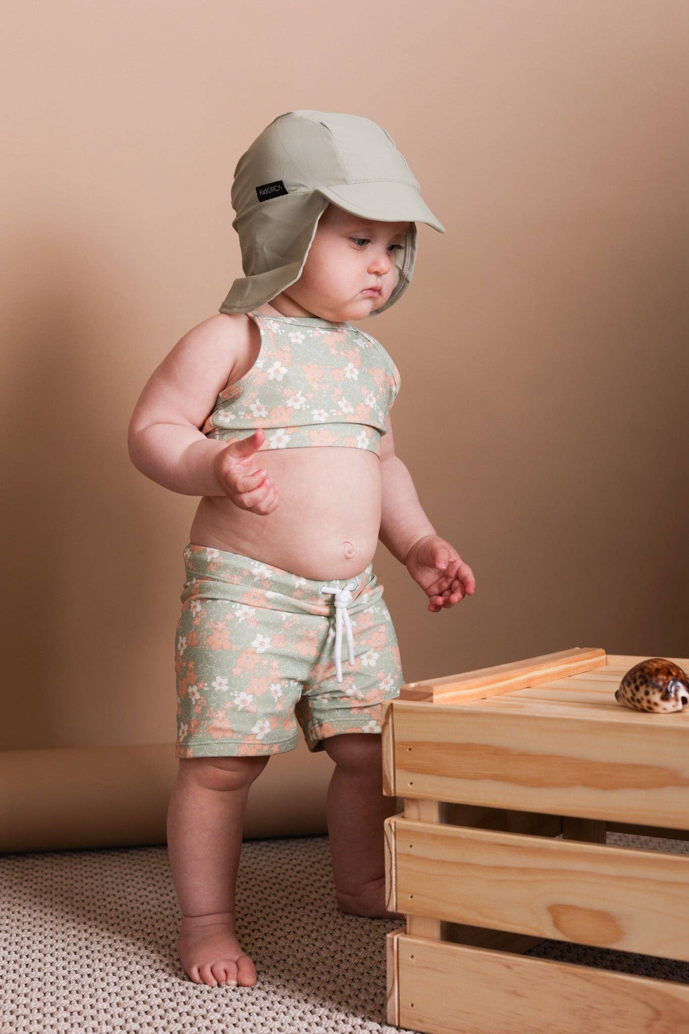 Swim Top _ Evangelina / Sage: 5 - 6