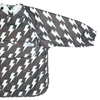 The Grayson Long Sleeve Bib - Lightning Bolts: Blackout