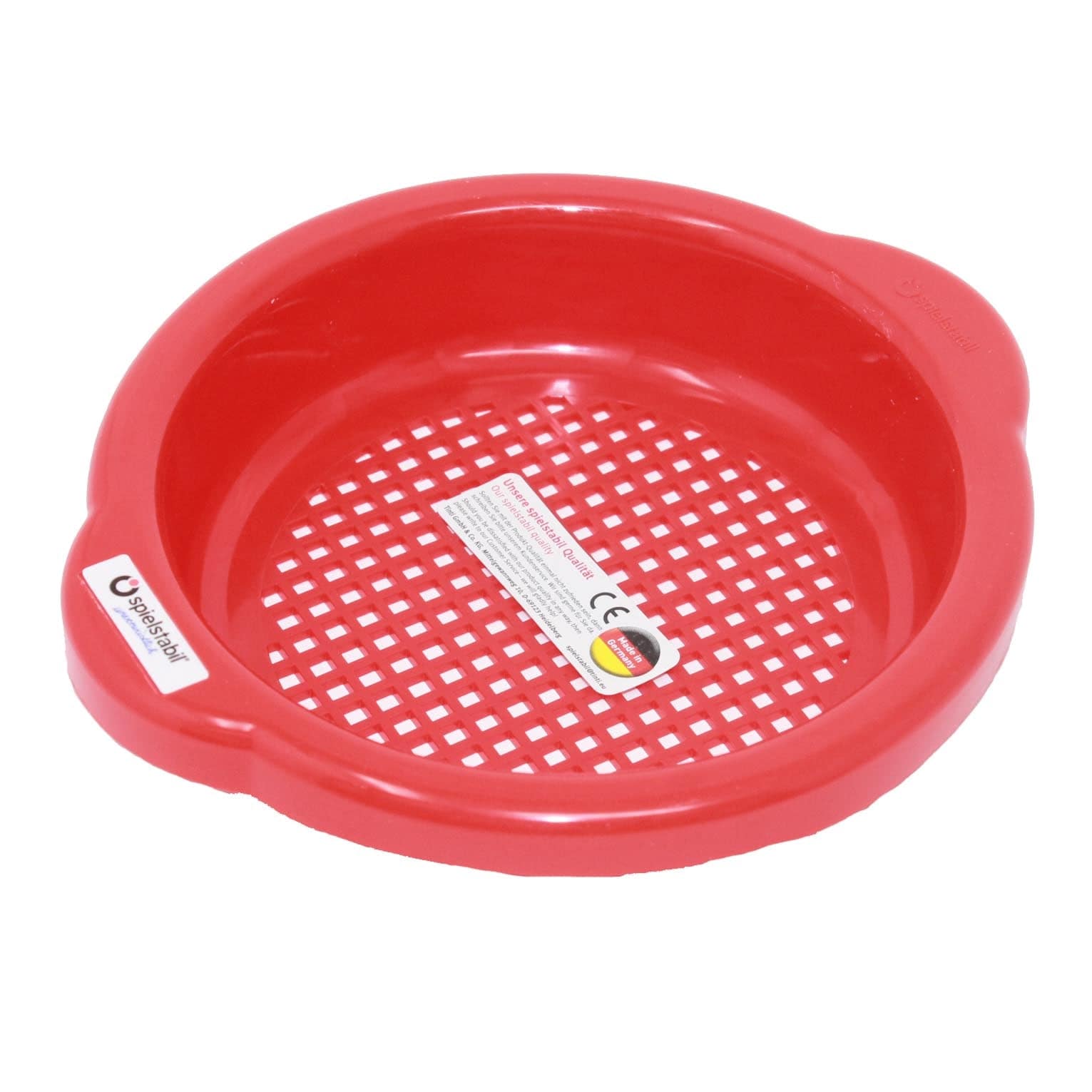Haba Small Sand Sieve – Durable Sandbox Sifter (Assorted Colors)