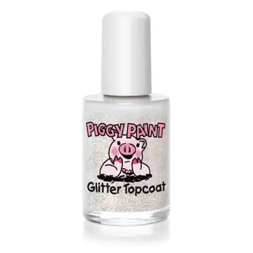 Piggy Paint Nail Polish - Glitter Topcoat
