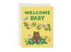 Baby Cub Greeting Card - Red Cap