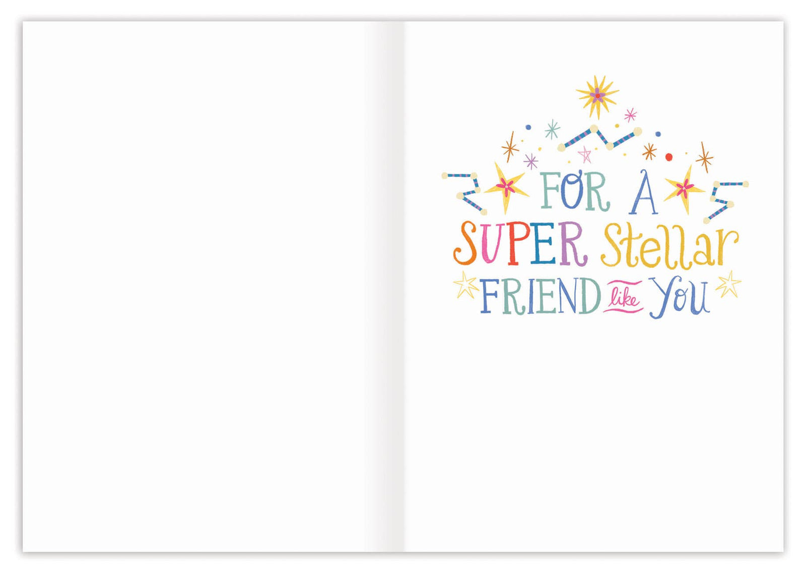Thank My Lucky Stars Friendship Card by Kenzie Kae Elston