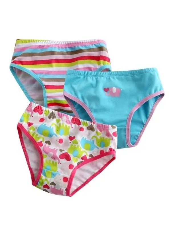 Vaenait Girls Underwear Bikini Brief 3-pack - Love Elephant / Neon - Athens  Parent Wellbeing + ReBlossom Parent & Child Shop