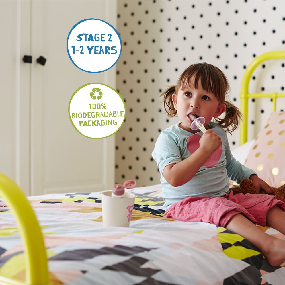 Jack N&#39; Jill Stage 2 Silicone Toothbrush