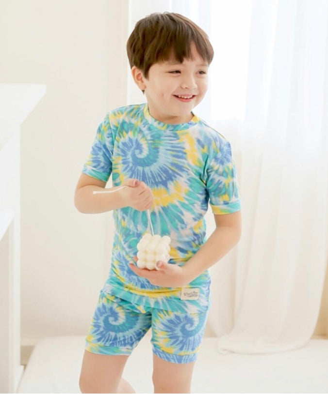 Vaenait baby pajamas online tie dye