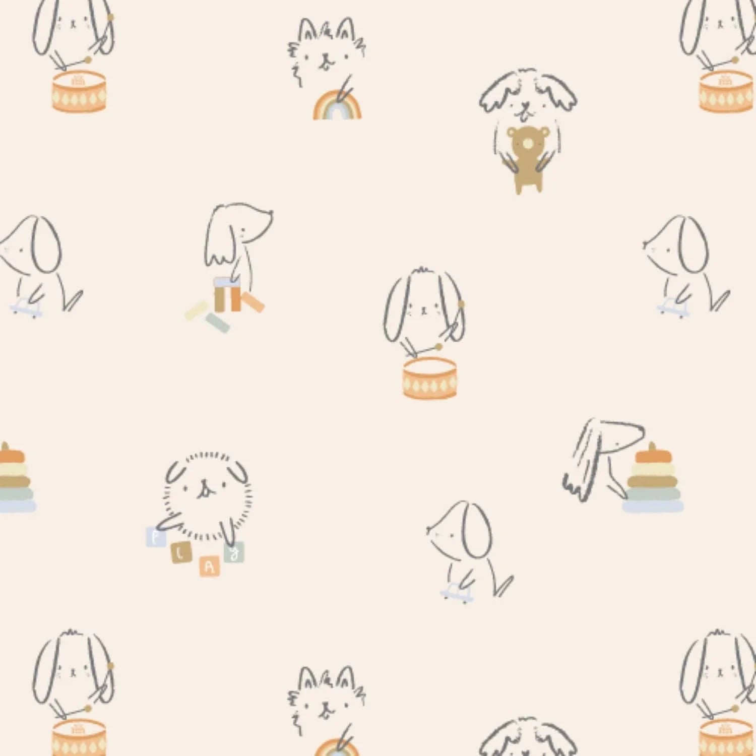 Magnetic Me Organic Cotton Magnetic Footie - Puppy Play