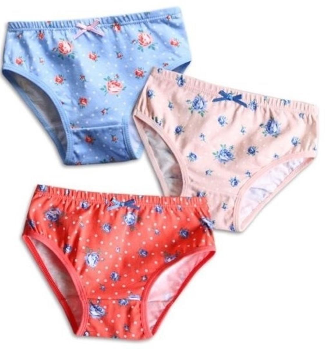 Vaenait Girls Underwear - Flower Garden