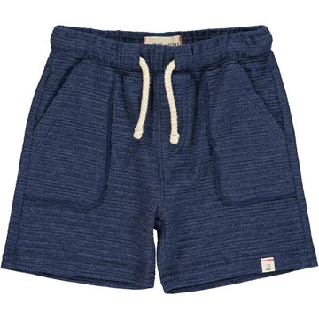 Me & Henry Bluepeter Shorts - Navy Ribbed