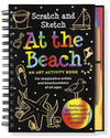 Scratch &amp; Sketch Art Activity Books - At the Beach