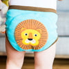 ZOOCCHINI 3pc Organic Cotton “My First Pair of Underwear” Potty Training Pants Set - Safari Friends