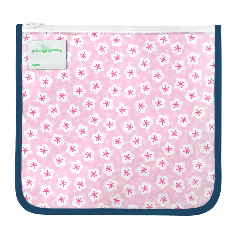 Green Sprouts - Reusable Insulated Sandwich Bags (2 Pack) - Swan