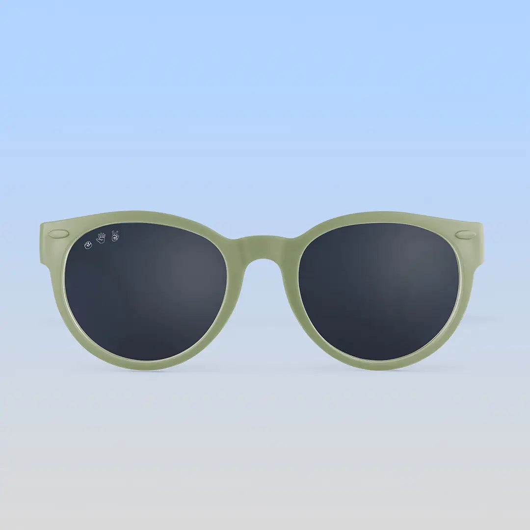 Roshambo Baby Sunglasses - Round / Zelda Sage Green