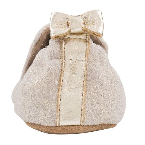 Robeez Soft Soles Pretty Pearl Gold Shoes