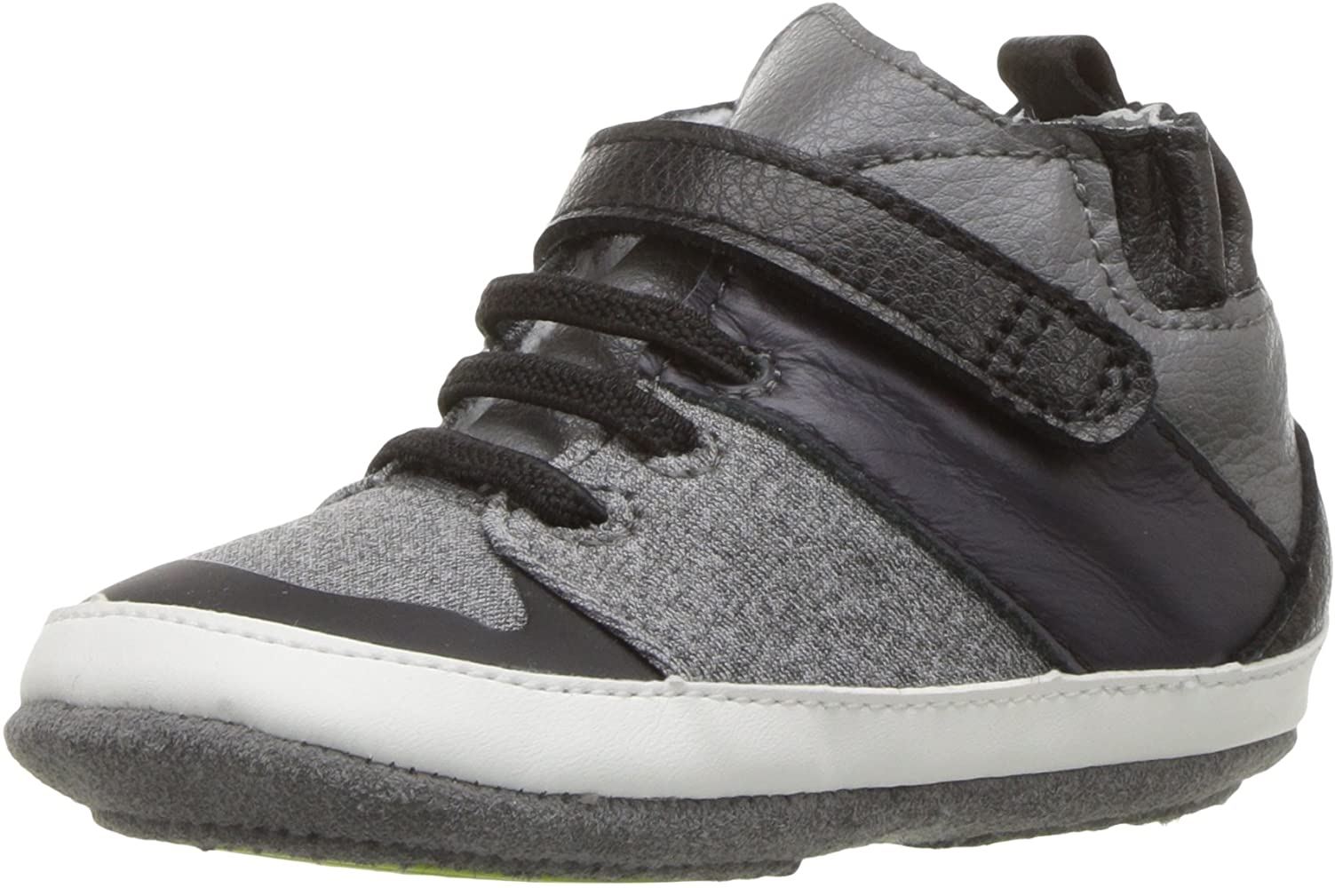 Robeez Zachary High Top Mini Shoez - Black