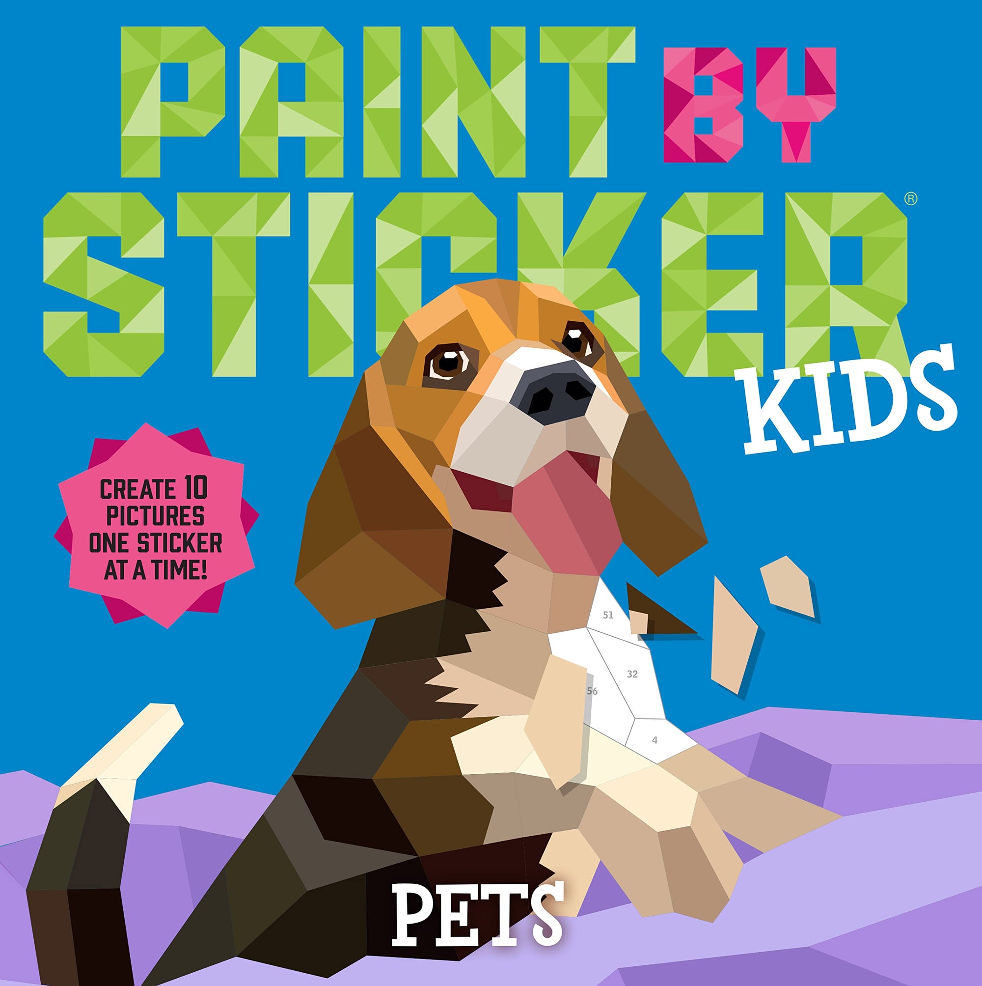 Paint by Sticker Kids Book - Pets
