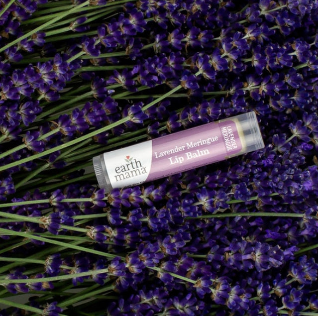 Earth Mama Organics Lip Balm - Lavender Meringue