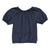 Müsli Organic Cotton Cozy Me Short Sleeve T-shirt with Bell Sleeves - Midnight