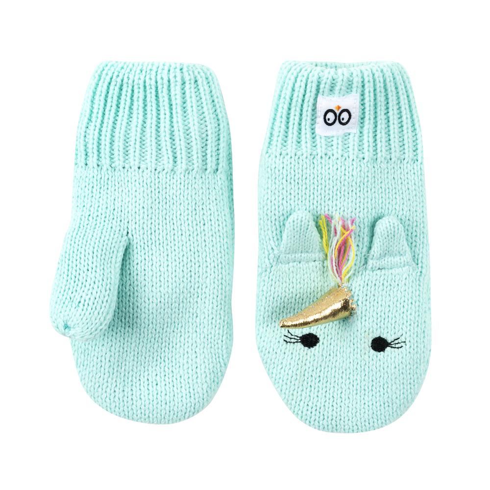 ZOOCCHINI Baby / Toddler Knit Mittens - Alicorn