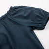 Müsli Organic Cotton Cozy Me Short Sleeve T-shirt with Bell Sleeves - Midnight