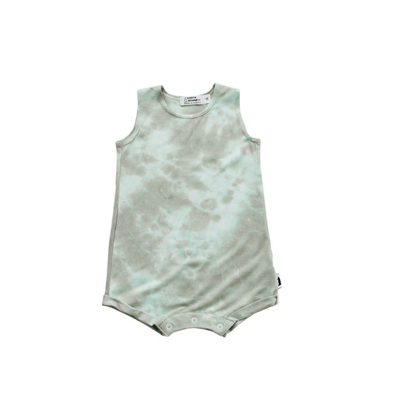 North Kinder Short Romper Spearmint