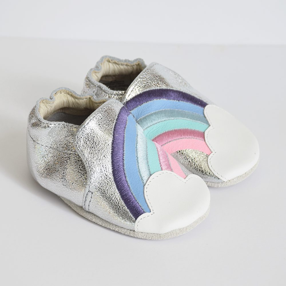 Robeez Soft Soles Hope Rainbow Shoes