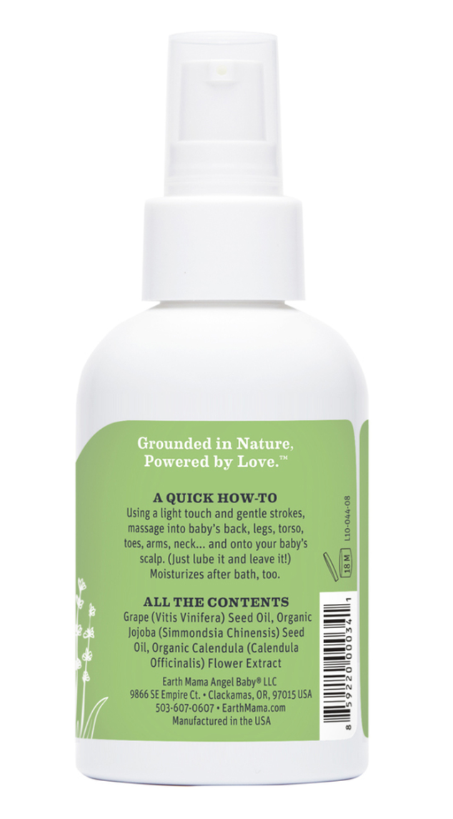 Earth Mama Organics Calendula Baby Oil