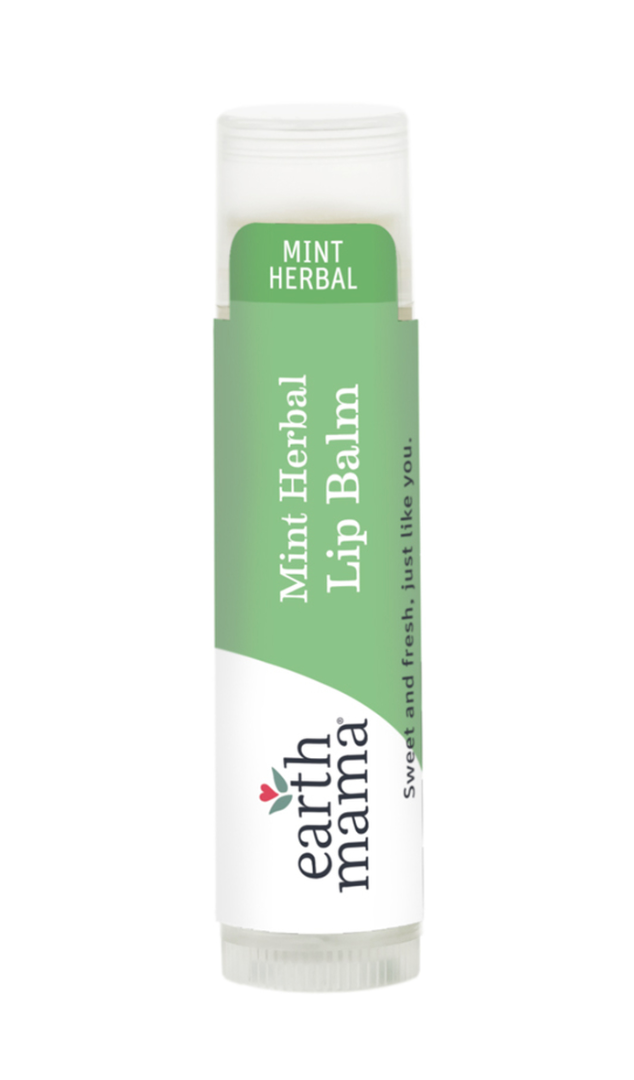 Earth Mama Organics Lip Balm - Mint Herbal