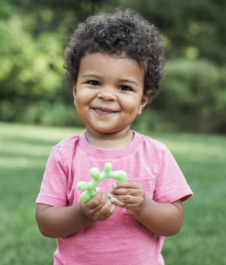 Green Sprouts - Front & Side Textured Teether