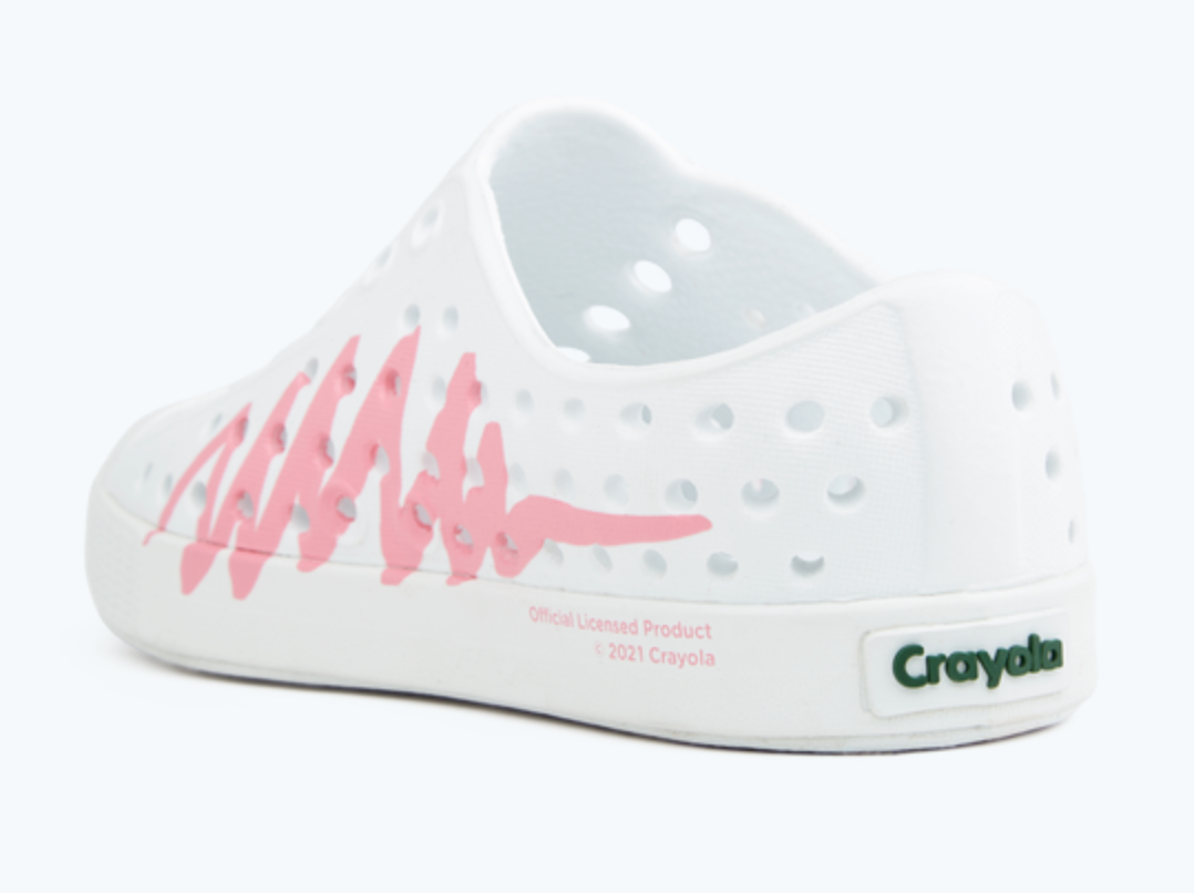 Native Jefferson Block - Popsicle Pink Scribble