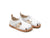 Tip Toey Joey Tiny Adore Baby Sandal - White