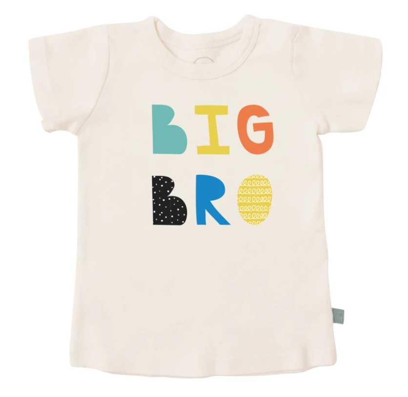 Finn + Emma Organic Graphic Tee - Big Bro