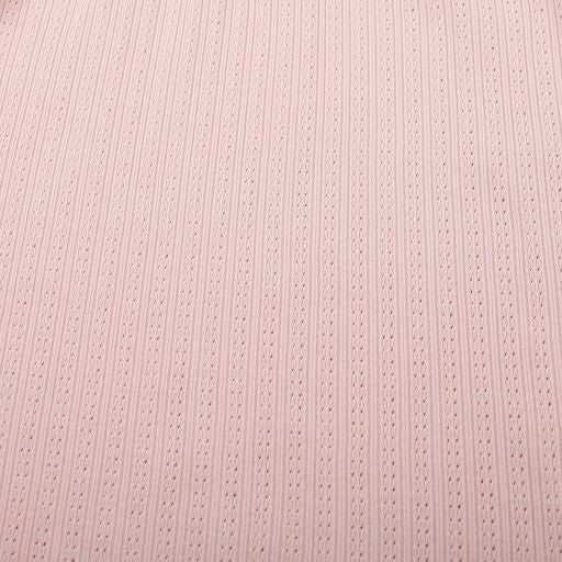 Müsli Organic Cotton Pointelle Waist Short Sleeve Tee - Sugar Rose