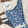 Luv Bug Sunscreen Towel - Full Size Pastel Tie Dye